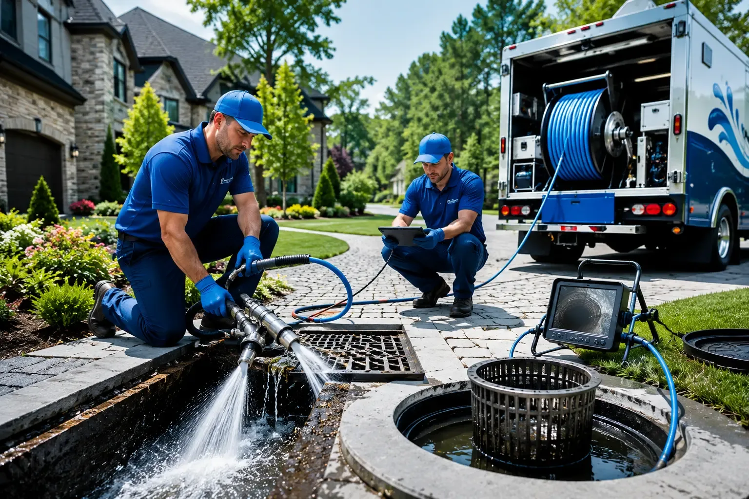 Local outdoor drain cleaning professionals in Whitney, PA
